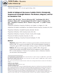 Cover page: Switch to raltegravir decreases soluble CD14 in virologically suppressed overweight women: the Women, Integrase and Fat Accumulation Trial