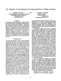 Cover page: The Ontogeny of Transformable Part Representations in Object Concepts