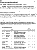 Cover page: An Analysis of Emergency Department Shift Evaluations to Determine Infrequently Assessed Milestones – A Preliminary Report