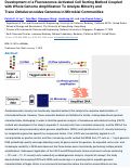 Cover page: Development of a Fluorescence-Activated Cell Sorting Method Coupled with Whole Genome Amplification To Analyze Minority and Trace Dehalococcoides Genomes in Microbial Communities