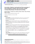 Cover page: Association of Machine Learning-Derived Phenogroupings of Echocardiographic Variables with Heart Failure in Stable Coronary Artery Disease: The Heart and Soul Study.