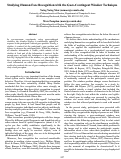 Cover page: Studying Human Face Recognition with the Gaze-Contingent Window Technique