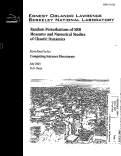 Cover page: Random perturbations of SRB measures and numerical studies of chaotic dynamics
