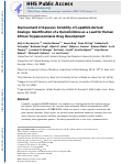 Cover page: Improvement of Aqueous Solubility of Lapatinib-Derived Analogues: Identification of a Quinolinimine Lead for Human African Trypanosomiasis Drug Development