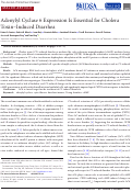 Cover page: Adenylyl cyclase 6 expression is essential for cholera toxin-induced diarrhea