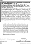 Cover page: Evaluation of commercially available RNA amplification kits for RNA sequencing using very low input amounts of total RNA.