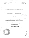 Cover page: A MICROCOMPUTER SYSTEM FOR REAL-TIME MONITORING and CONTROL OF GAS CHROMATOGRAPHS