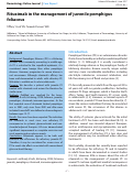 Cover page: Rituximab in the management of juvenile pemphigus foliaceus