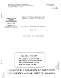 Cover page: EFFECT OF TRACE ELEMENTS ON PRECIPITATION IN Al-Cu ALLOYS