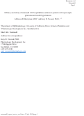 Cover page: Efficacy and safety of netarsudil 0.02% ophthalmic solution in patients with open-angle glaucoma and ocular hypertension