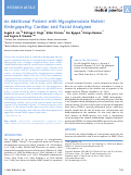 Cover page: An additional patient with mycophenolate mofetil embryopathy: Cardiac and facial analyses