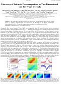 Cover page: Discovery of Intrinsic Ferromagnetism in Two-Dimensional van der Waals Crystals