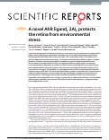 Cover page: A novel AhR ligand, 2AI, protects the retina from environmental stress