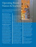 Cover page: Operating Room Nurses As Teachers