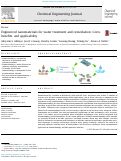 Cover page: Engineered nanomaterials for water treatment and remediation: Costs, benefits, and applicability