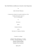 Cover page: New Deal Policies and Recovery from the Great Depression