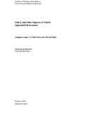 Cover page: Safety and Other Impacts of Vehicle Impound Enforcement