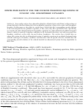 Cover page: Finite-Time Blowup for the Inviscid Primitive Equations of Oceanic and Atmospheric Dynamics