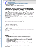 Cover page: Prevalence of serologic markers of transfusion and sexually transmitted infections and their correlation with clinical features in a large cohort of Brazilian patients with sickle cell disease.