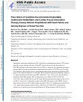 Cover page: Prescription of Guideline-Recommended Implantable Cardioverter Defibrillator and Cardiac Resynchronization Therapy Among Patients Hospitalized With Heart Failure and Varying Degrees of Renal Function