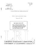 Cover page: TUBULAR PINCH AND TEARING INSTABILITY