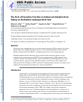 Cover page: The Role of Executive Function in Adolescent Adaptive Risk-Taking on the Balloon Analogue Risk Task