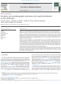 Cover page: Prevalence and sociodemographic associations with weight discrimination in early adolescents