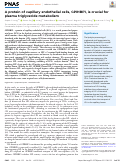 Cover page: A protein of capillary endothelial cells, GPIHBP1, is crucial for plasma triglyceride metabolism.