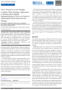 Cover page: Urine Tenofovir Levels Strongly Correlate With Virologic Suppression in Patients With Human Immunodeficiency Virus on Tenofovir Alafenamide-Based Antiretroviral Therapy.