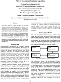 Cover page: NLS: A Non-Latent Similarity Algorithm