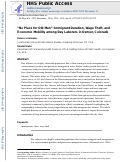 Cover page: “No Place for Old Men”: Immigrant Duration, Wage Theft, and Economic Mobility among Day Laborers in Denver, Colorado