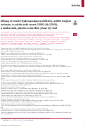 Cover page: Efficacy of oral 20-hydroxyecdysone (BIO101), a MAS receptor activator, in adults with severe COVID-19 (COVA): a&nbsp;randomized, placebo-controlled, phase 2/3 trial.