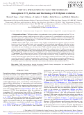 Cover page: Atmospheric CO2 decline and the timing of CAM plant evolution