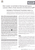 Cover page: Brain oxylipin concentrations following hypercapnia/ischemia: effects of brain dissection and dissection time[S]