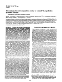 Cover page: Are eukaryotic microorganisms clonal or sexual? A population genetics vantage.