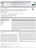 Cover page: A net-zero storyline for success? News media analysis of the social legitimacy of bioenergy with carbon capture and storage in the United Kingdom