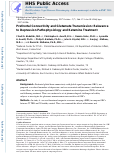 Cover page: Prefrontal Connectivity and Glutamate Transmission: Relevance to Depression Pathophysiology and Ketamine Treatment