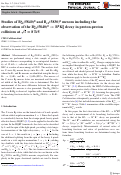 Cover page: Studies of Bs2∗(5840)0 and Bs1(5830)0 mesons including the observation of the Bs2∗(5840)0→B0KS0 decay in proton-proton collisions at s=8TeV