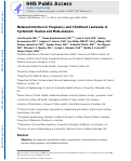 Cover page: Maternal Infection in Pregnancy and Childhood Leukemia: A Systematic Review and Meta-analysis