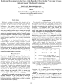 Cover page: Relational Reasoning is in the Eyes of the Beholder: How Global Perceptual Groups Aid and Impair Algebraic Evaluations