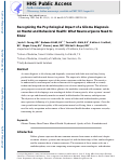 Cover page: Recognizing the psychological impact of a glioma diagnosis on mental and behavioral health: a systematic review of what neurosurgeons need to know.