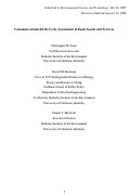 Cover page: Consumer-oriented Life Cycle Assessment of Food, Goods and Services