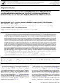 Cover page: Unequal Exposure or Unequal Vulnerability? Contributions of Neighborhood Conditions and Cardiovascular Risk Factors to Socioeconomic Inequality in Incident Cardiovascular Disease in the Multi-Ethnic Study of Atherosclerosis