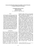 Cover page: Incorporating Real-Time Rando m Time Effects in Neural Networks: A Temporal Summation Mechanism