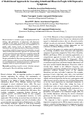 Cover page: A Model-based Approach for Assessing Attentional Biases in People with Depressive
Symptoms