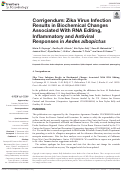 Cover page: Corrigendum: Zika Virus Infection Results in Biochemical Changes Associated With RNA Editing, Inflammatory and Antiviral Responses in Aedes albopictus