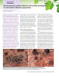 Cover page: Botryosphaeria-related dieback and control investigated in noncoastal California grapevines