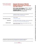 Cover page: Molecular mechanism of MBX2319 inhibition of Escherichia coli AcrB multidrug efflux pump and comparison with other inhibitors