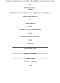 Cover page: Identifying Vulnerabilities in Road Networks with Deep Reinforcement Learning