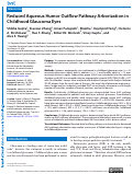 Cover page: Reduced Aqueous Humor Outflow Pathway Arborization in Childhood Glaucoma Eyes.